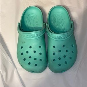 Turquoise Women’s Crocs